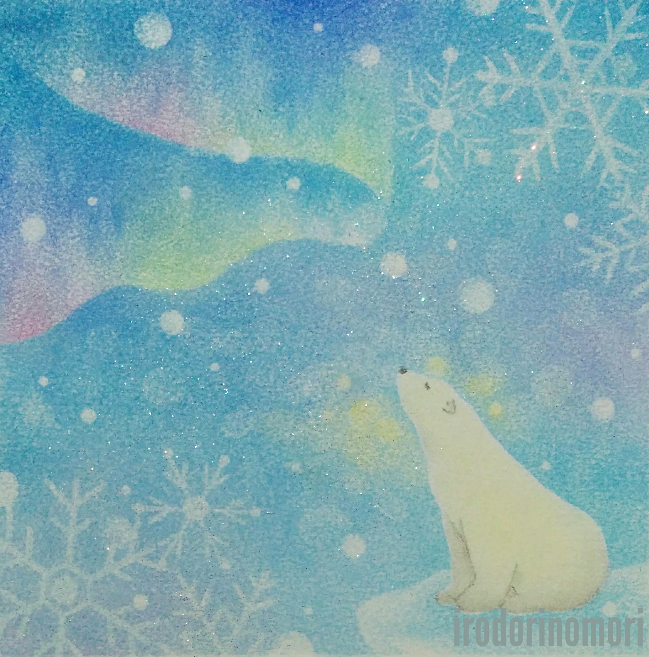 シロクマと雪の結晶　★★★★☆