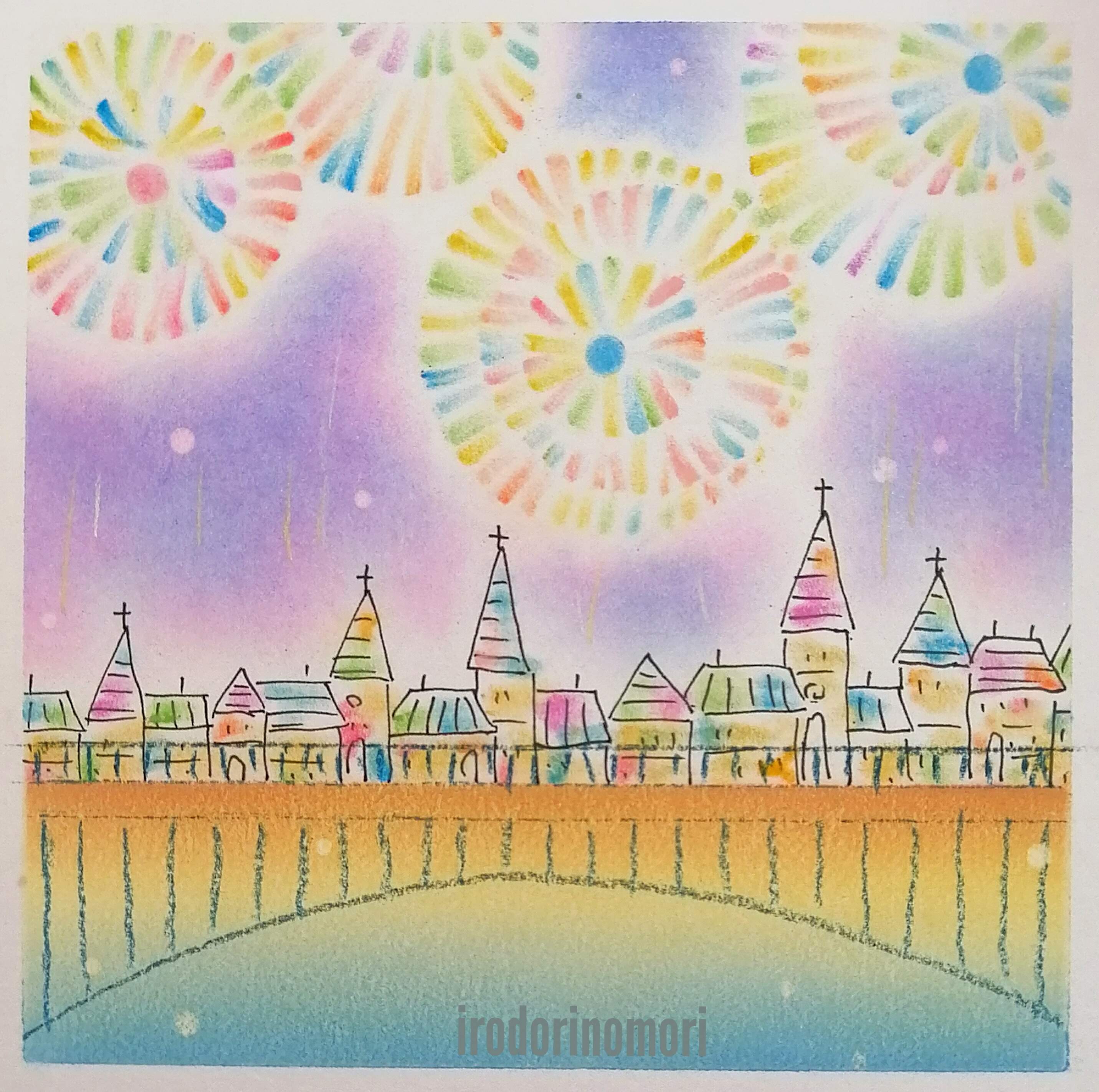 ラ・セーヌの花火